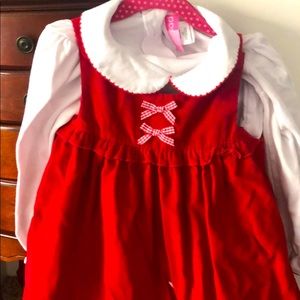 christmas dress with shirt